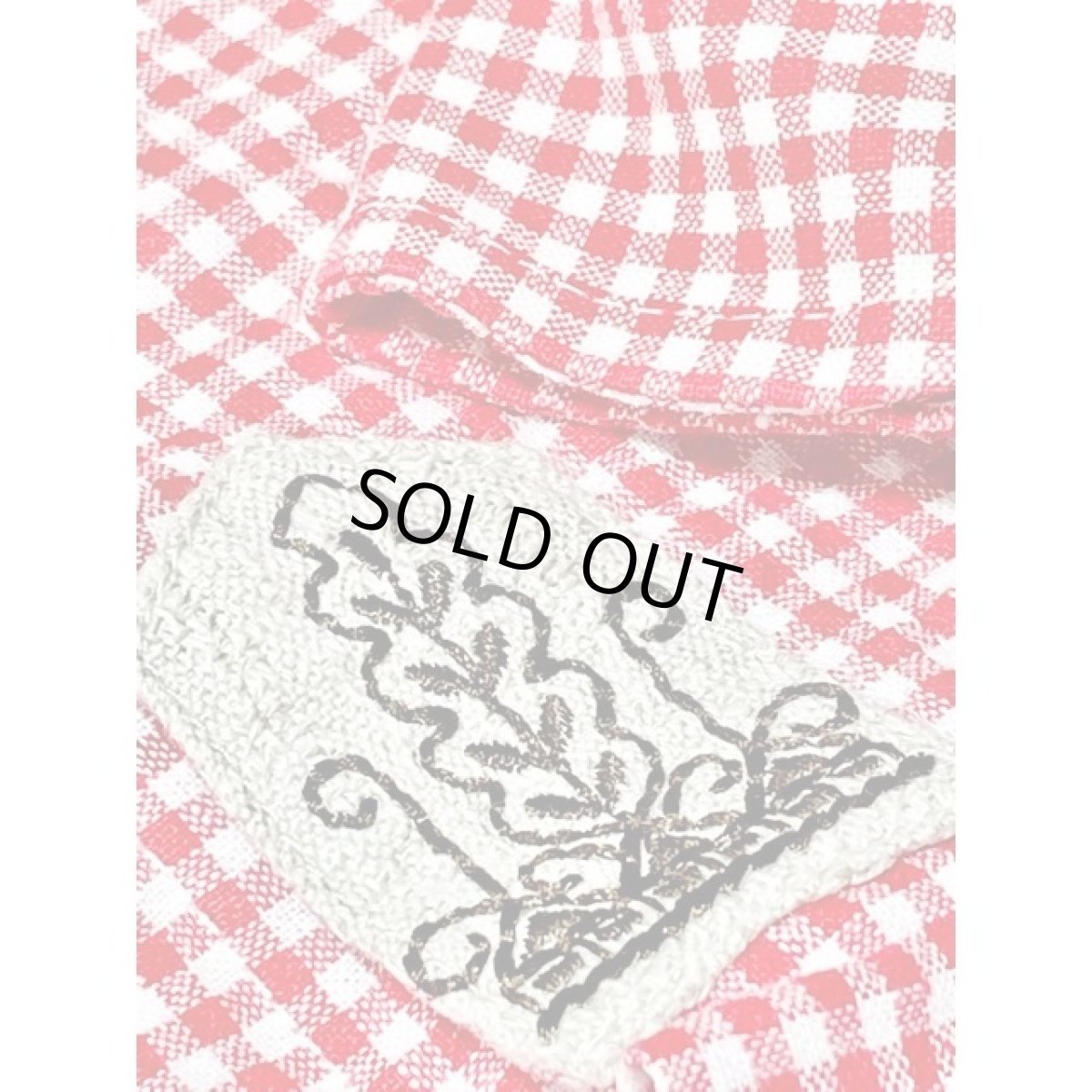 画像12: ギンガムチェック フロント刺繍 ディアンドル チロルブラウス ドイツ民族衣装 (12)