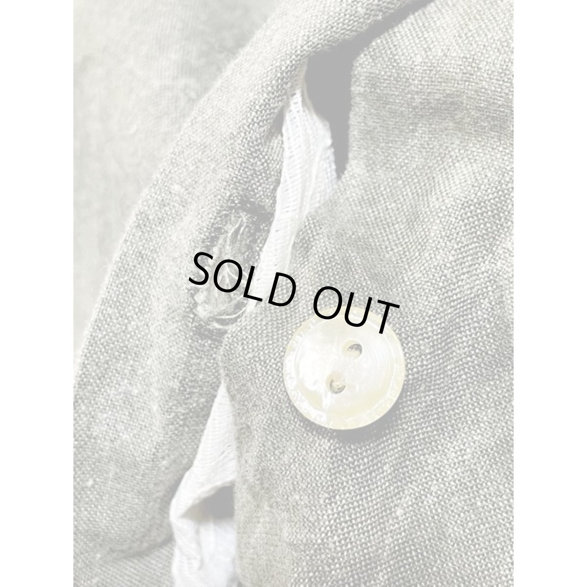 画像11: アメリカ古着 スカート ヴィンテージ レース シワ加工 カーキ レトロ (11)