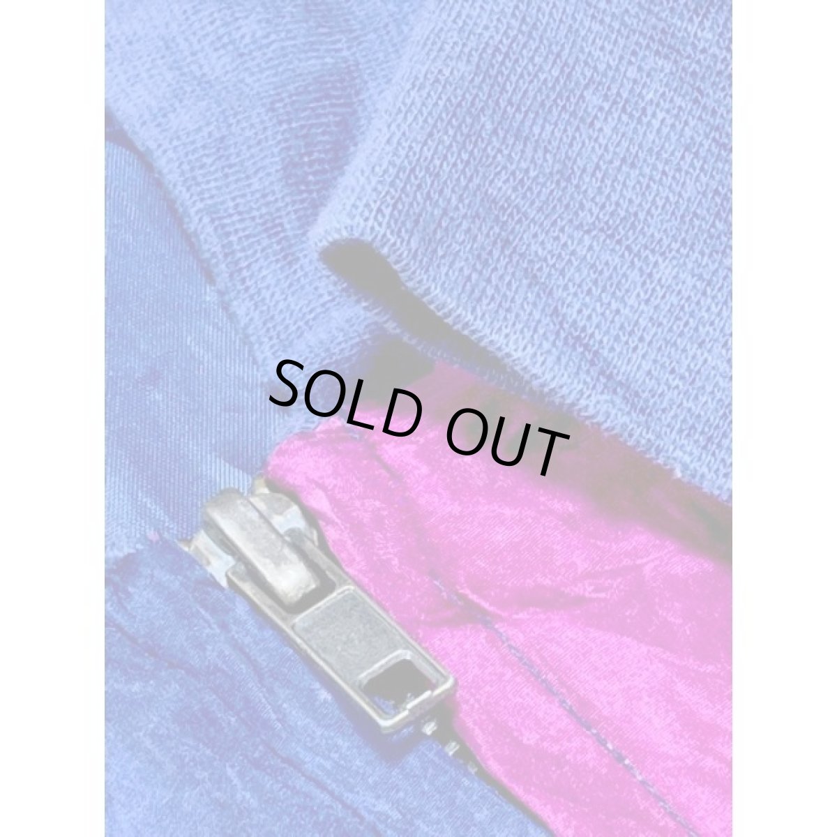 画像10: アメリカ古着 ナイロンジャケット マルチカラーブルゾン ジャンバー ジップアップ (10)