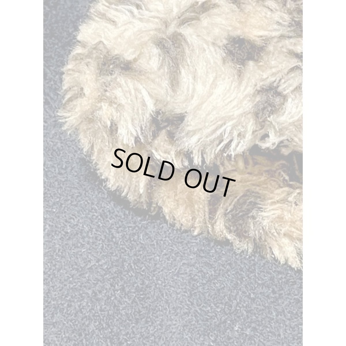 画像12: アメリカ古着 コート ヴィンテージ アニマルファー襟 ジップアップ ブラック (12)