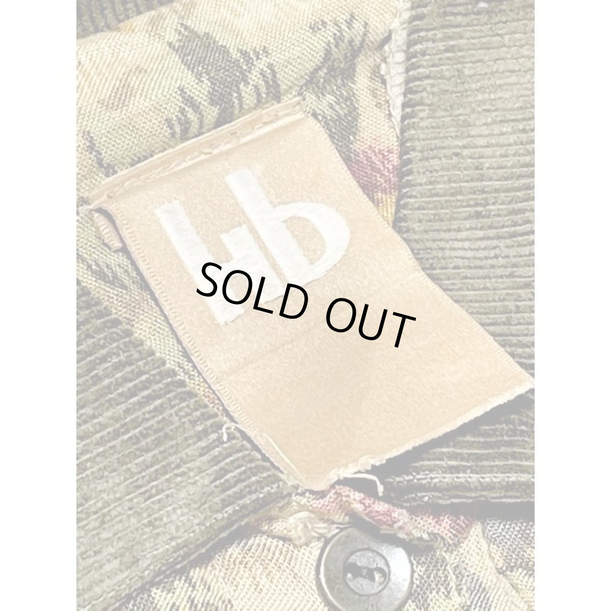 画像14: アメリカ古着 ワンピース ヴィンテージ コーデュロイ切り替え 花柄 (14)