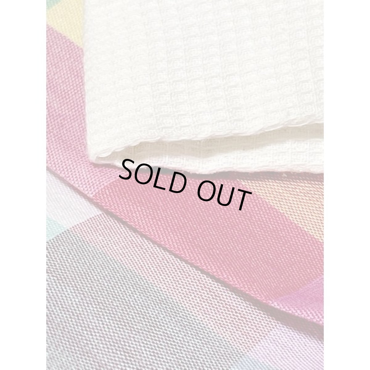 画像11: アメリカ古着 ワンピース ヴィンテージ チェック 切り替え ウエストゴム (11)