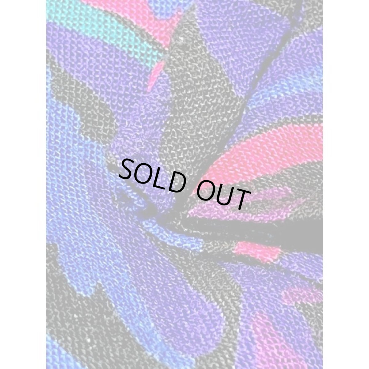 画像14: アメリカ古着 サイケデリック 首元リボン TALON レトロ ヴィンテージワンピース (14)