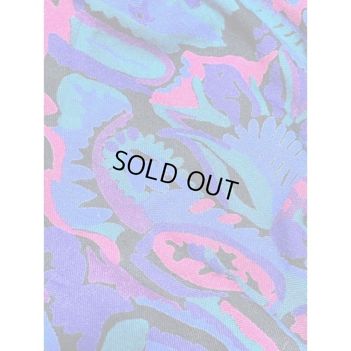 画像12: アメリカ古着 サイケデリック 首元リボン TALON レトロ ヴィンテージワンピース (12)