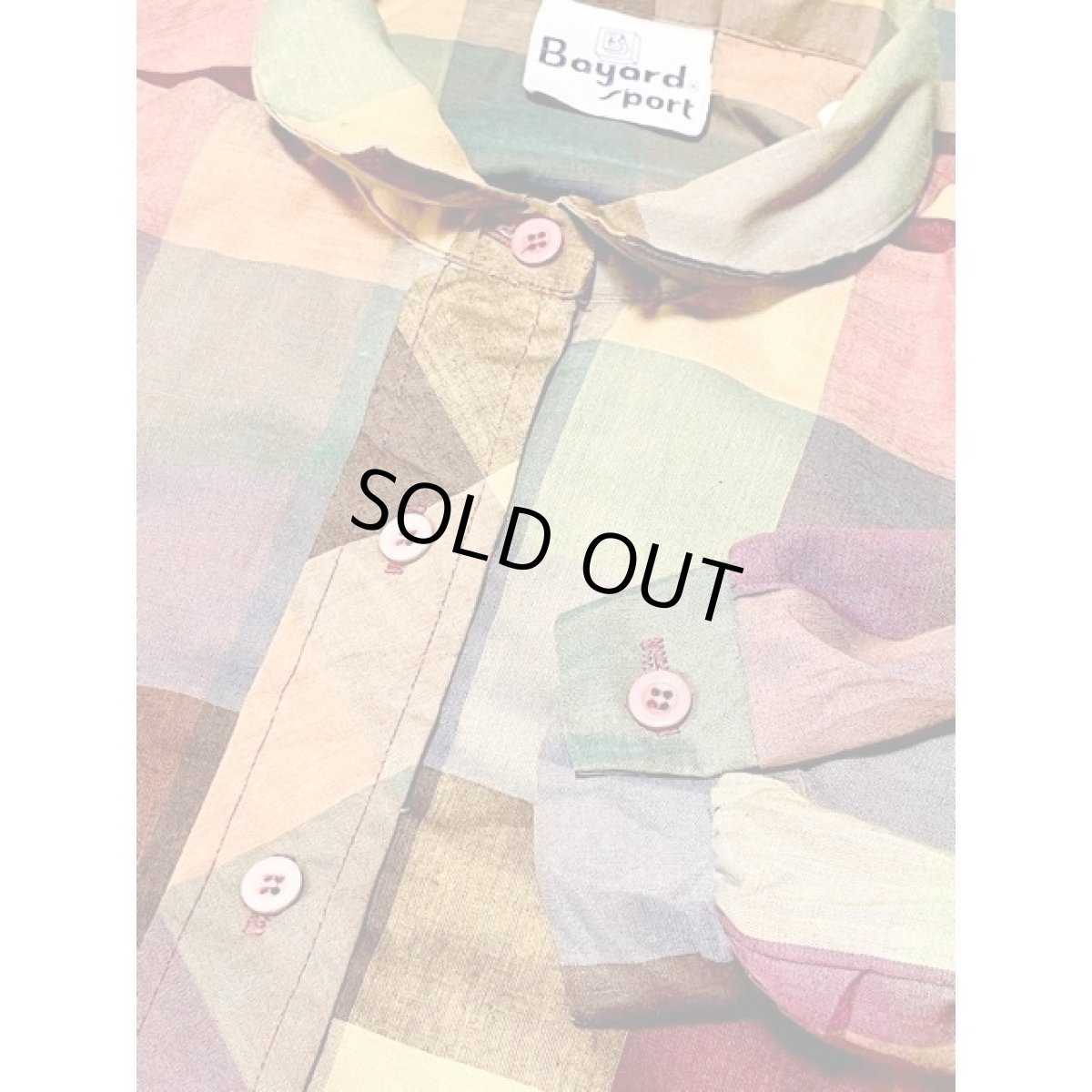 画像9: アメリカ古着 ワンピース ヴィンテージ チェック ウエストゴム (9)