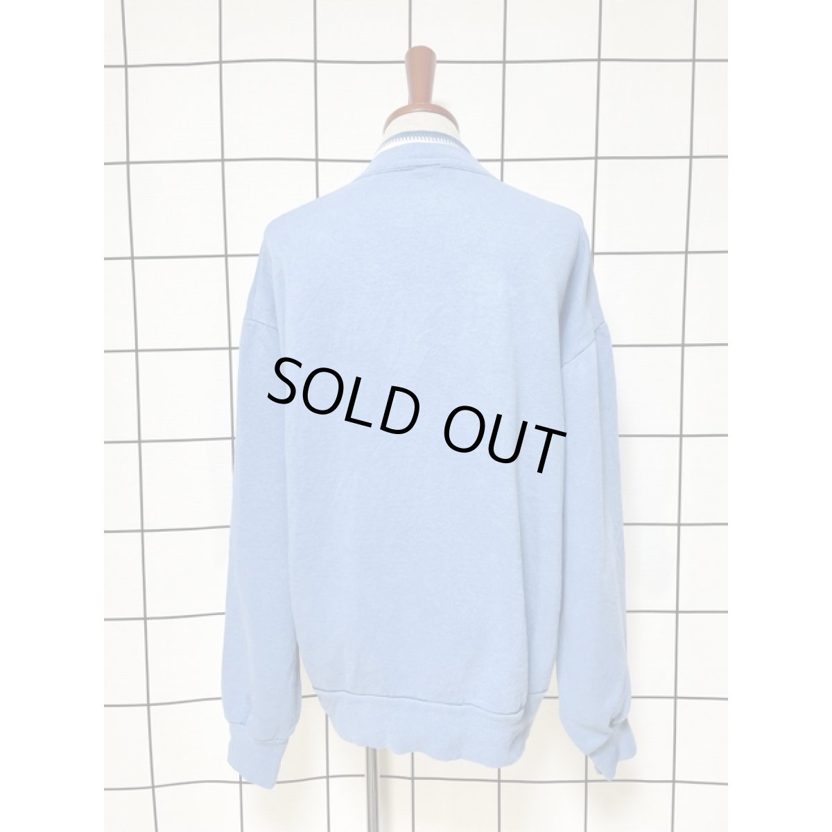 画像2: ハート リボン 花刺繍 アメリカ古着 スウェット ヴィンテージ (2)