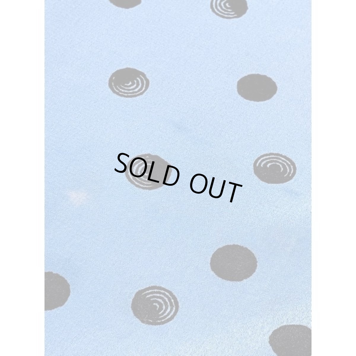 画像13: ドット ティアード アメリカ古着 ドレス ブルーTALON ふんわりシルエット (13)