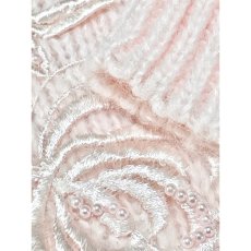 画像11: 桜色 淡いピンク 刺繍 ビーズ ニットカーディガン アメリカ古着 ヴィンテージ (11)