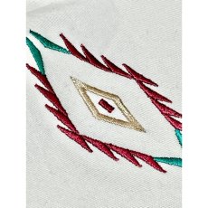 画像10: Mexico製 チマヨ模様 刺繍 フォークロア レトロ アメリカ古着 ベスト (10)