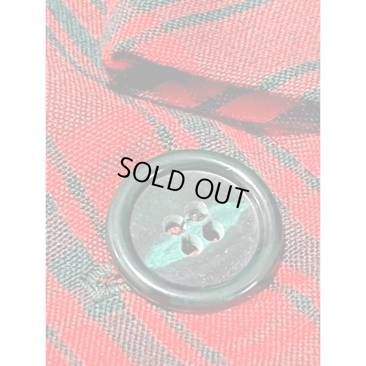 画像11: トラッドガーリー チェック柄 ビッグカラー 可愛いポケット付き ジャケット 半袖 ヴィンテージ レトロ アメリカ古着 (11)