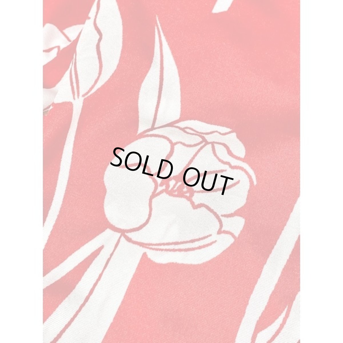 画像10: チューリップ柄 前開き ワンピース ヴィンテージ アメリカ古着 (10)