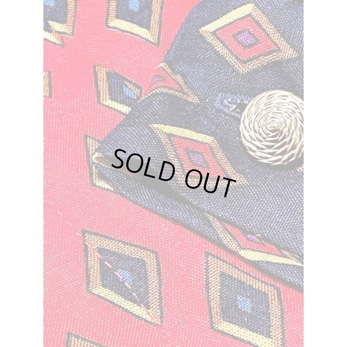 画像12: ダイヤモンドプリント ワンピース ウエストゴム レトロ 長袖 アメリカ古着 ヴィンテージ (12)