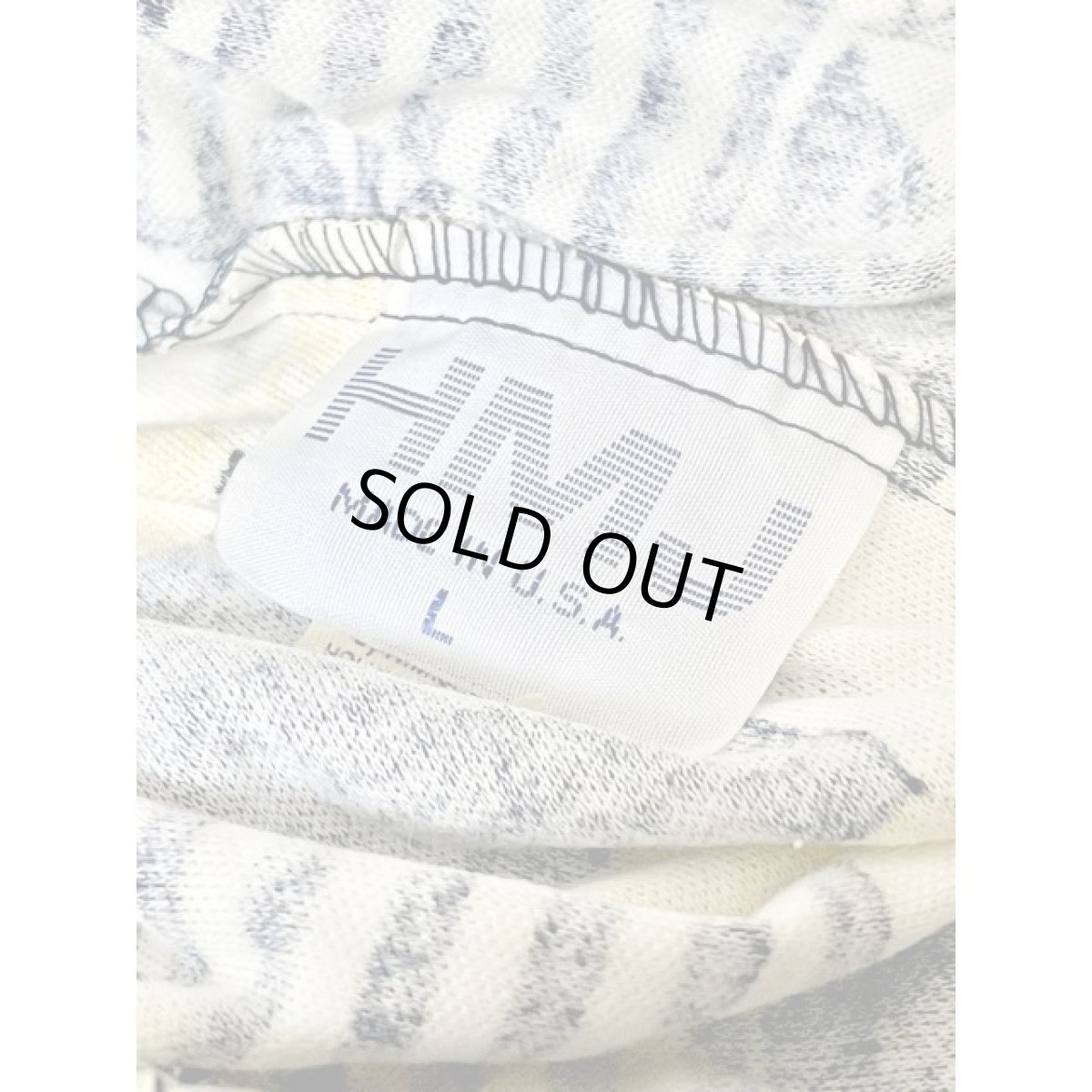 画像14: マリン イカリ 舵輪 貝 ストライプ ワイドパンツ ウエストゴム アメリカ古着 レトロ ヴィンテージ (14)