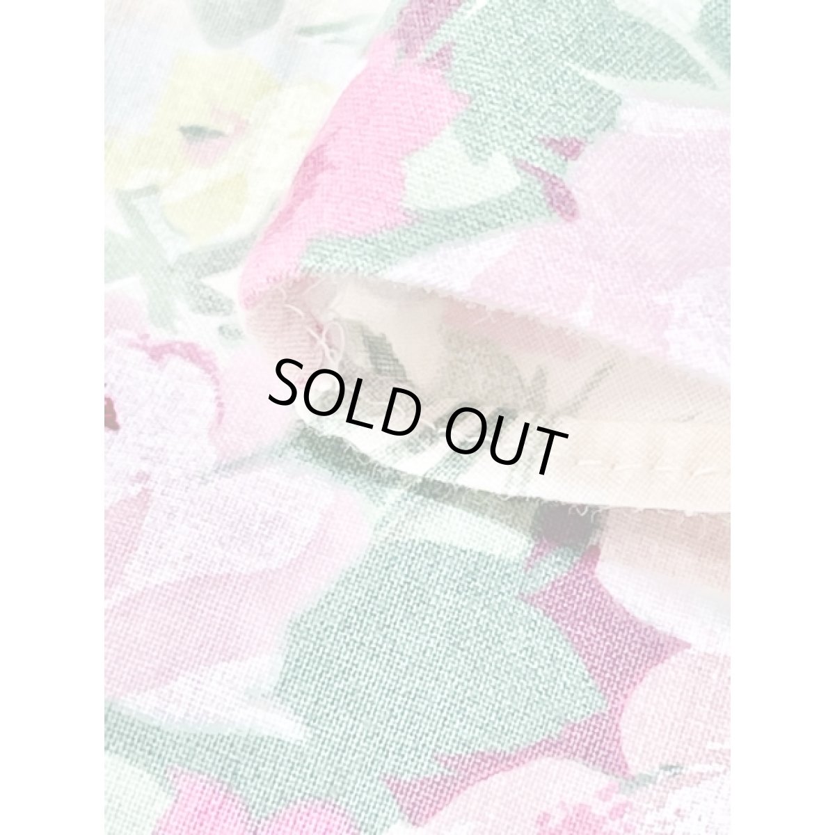 画像9: 花柄 ウエストゴム スカート レトロ アメリカ古着 ヴィンテージ (9)