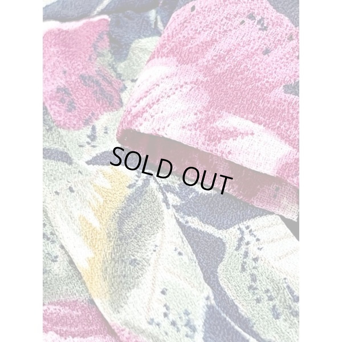 画像13: ハイウエストプリーツ切り替え 花柄  ヴィンテージドレス レトロ アメリカ古着 (13)