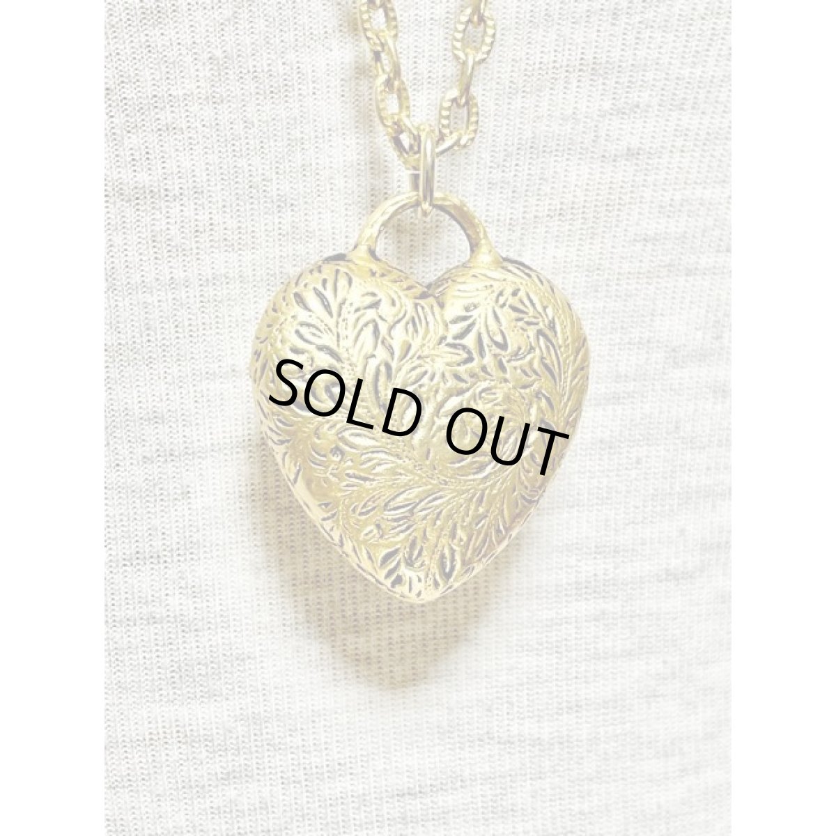 画像2: ハート レトロアンティーク ネックレス＆ペンダント (2)