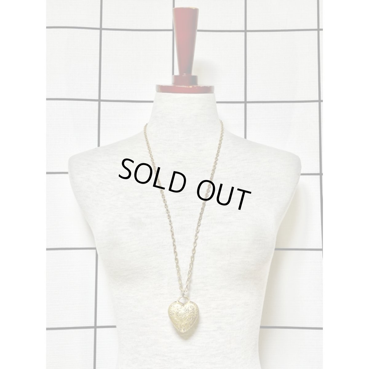 画像3: ハート レトロアンティーク ネックレス＆ペンダント (3)