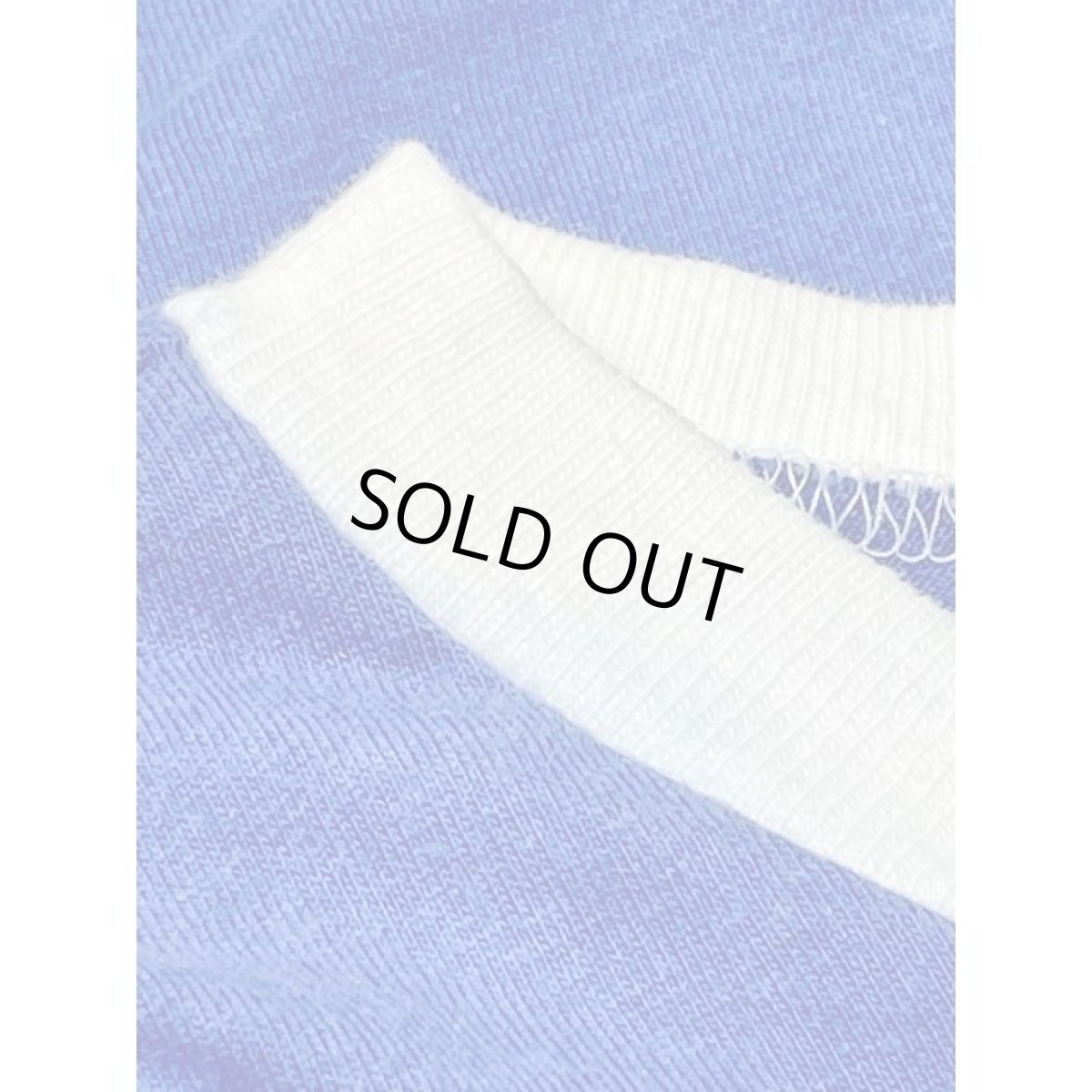 画像13: L.L.Bean ふんわりルーズなシルエット プルオーバー アメリカ古着 ブルー ホワイト 半袖 レトロ ヴィンテージワンピース (13)