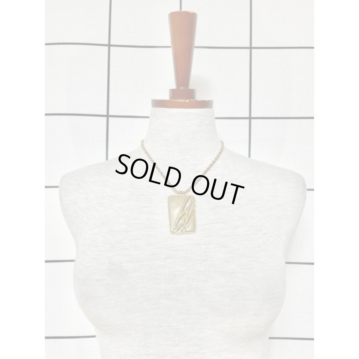 画像2: レトロアンティーク ネックレス (2)