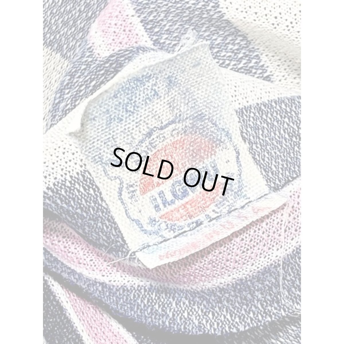 画像14: ストライプ ウエストゴム レトロ ヴィンテージワンピース アメリカ古着 ネイビー (14)