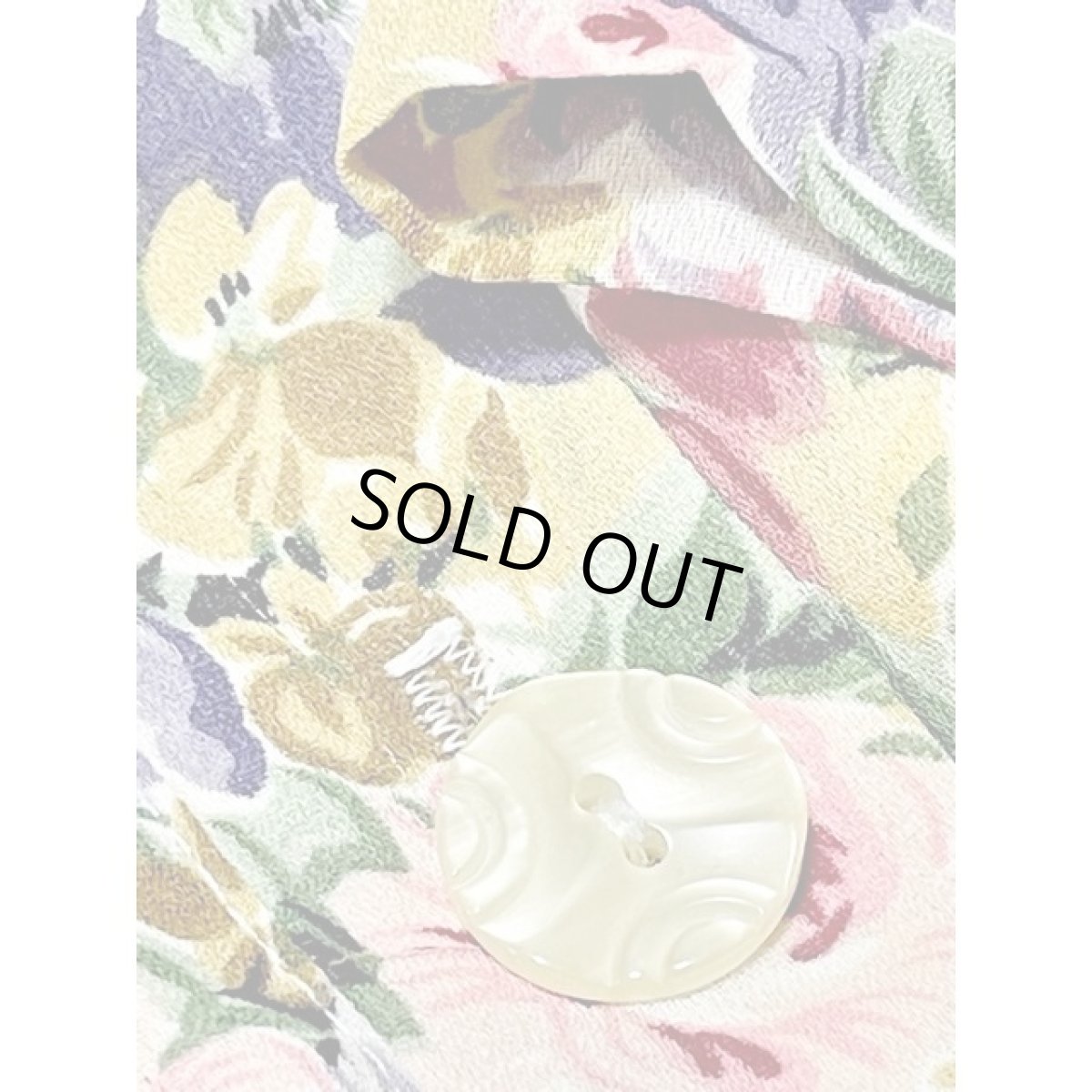 画像13: 総花柄 ウエストリボン 半袖 レトロ アメリカ古着 ヴィンテージワンピース (13)