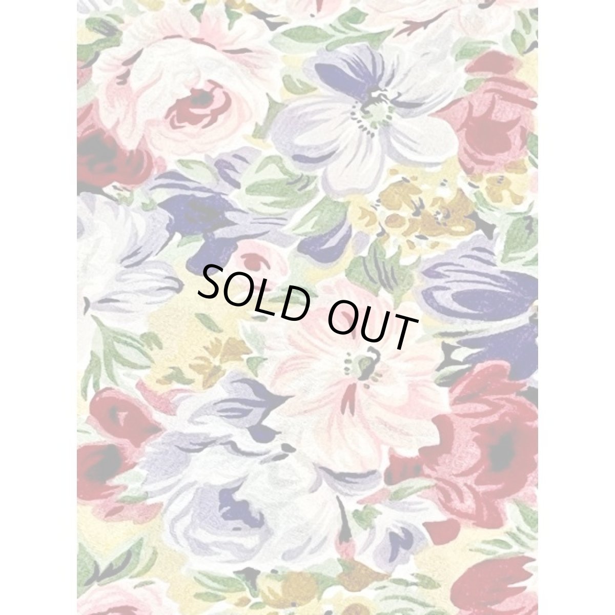 画像12: 総花柄 ウエストリボン 半袖 レトロ アメリカ古着 ヴィンテージワンピース (12)