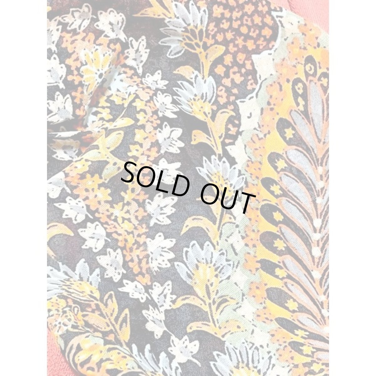 画像11: ヨーロッパ古着 上質の逸品 スパンコール シア 花柄切り替えし クラシカル 華やか ヴィンテージドレス パーティースタイルにもおすすめ (11)