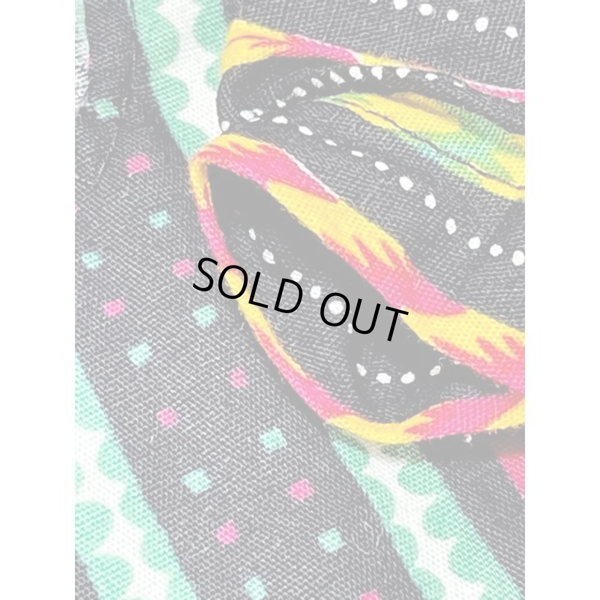 画像13: アフリカンバティック トップス プルオーバー 半袖 ヴィンテージ 古着 エスニック レトロ (13)