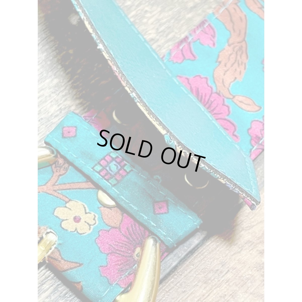 画像6: レトロアンティーク  ヴィンテージ 古着 ベルト フラワー (6)