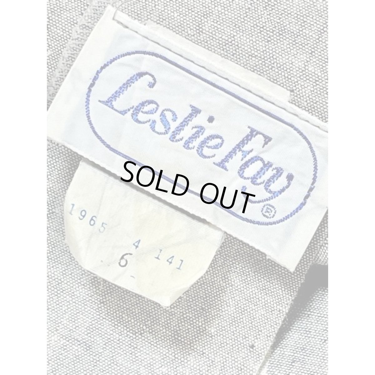 画像12: ストライプ ウエストゴム UNIONMADE レトロ ヴィンテージワンピース アメリカ古着 グレー ホワイト (12)