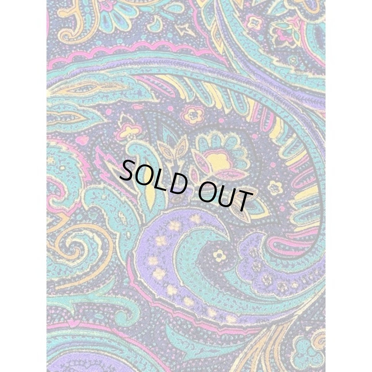 画像8: レトロサイケ ウエストゴム レトロ アメリカ古着 ヴィンテージスカート (8)