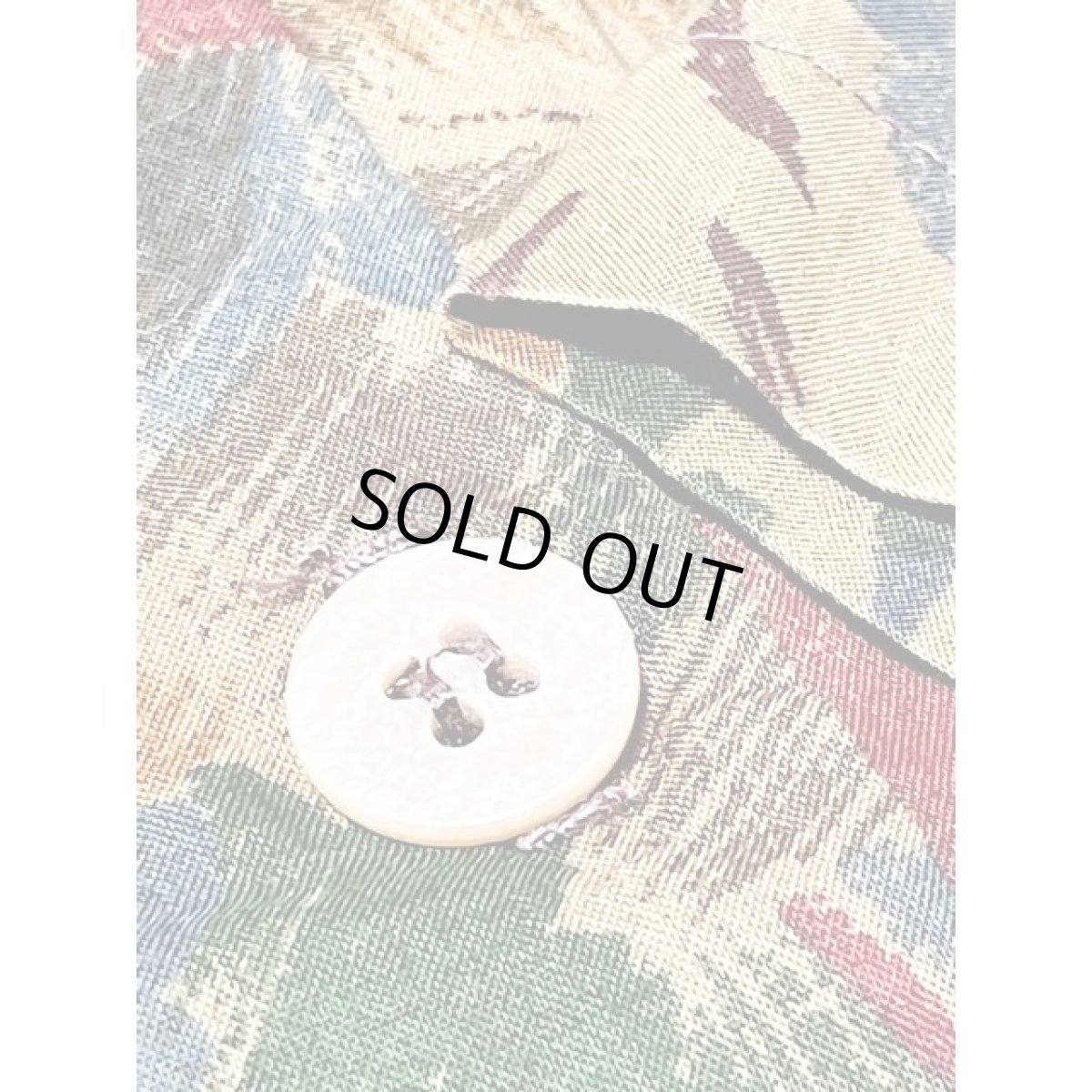 画像11: ボタニカル柄 半袖 アメリカ古着 シャツ ヴィンテージブラウス (11)