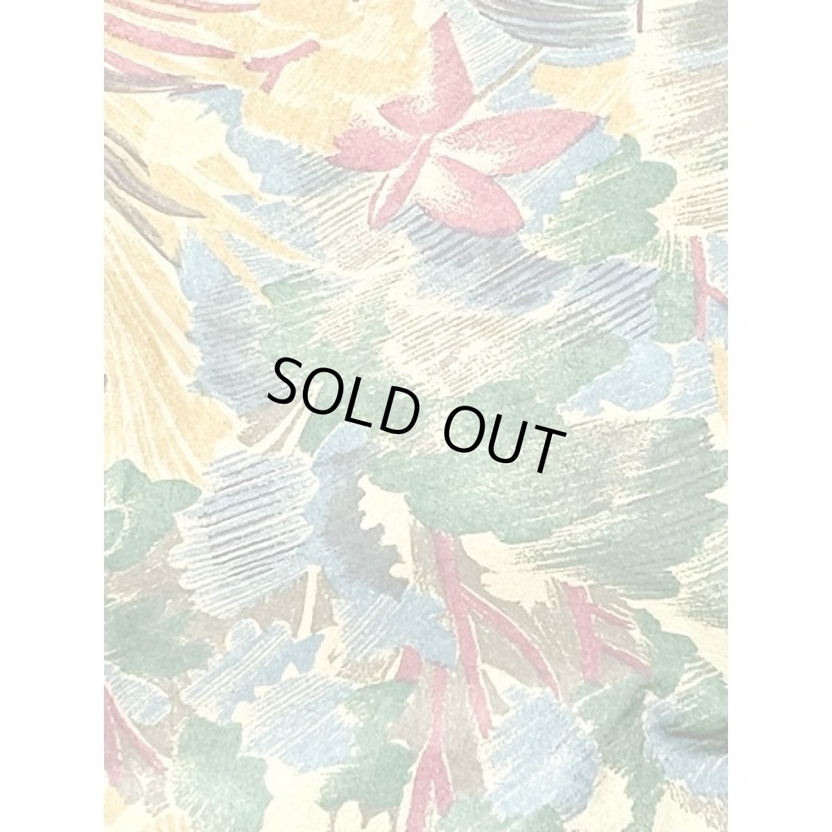 画像10: ボタニカル柄 半袖 アメリカ古着 シャツ ヴィンテージブラウス (10)