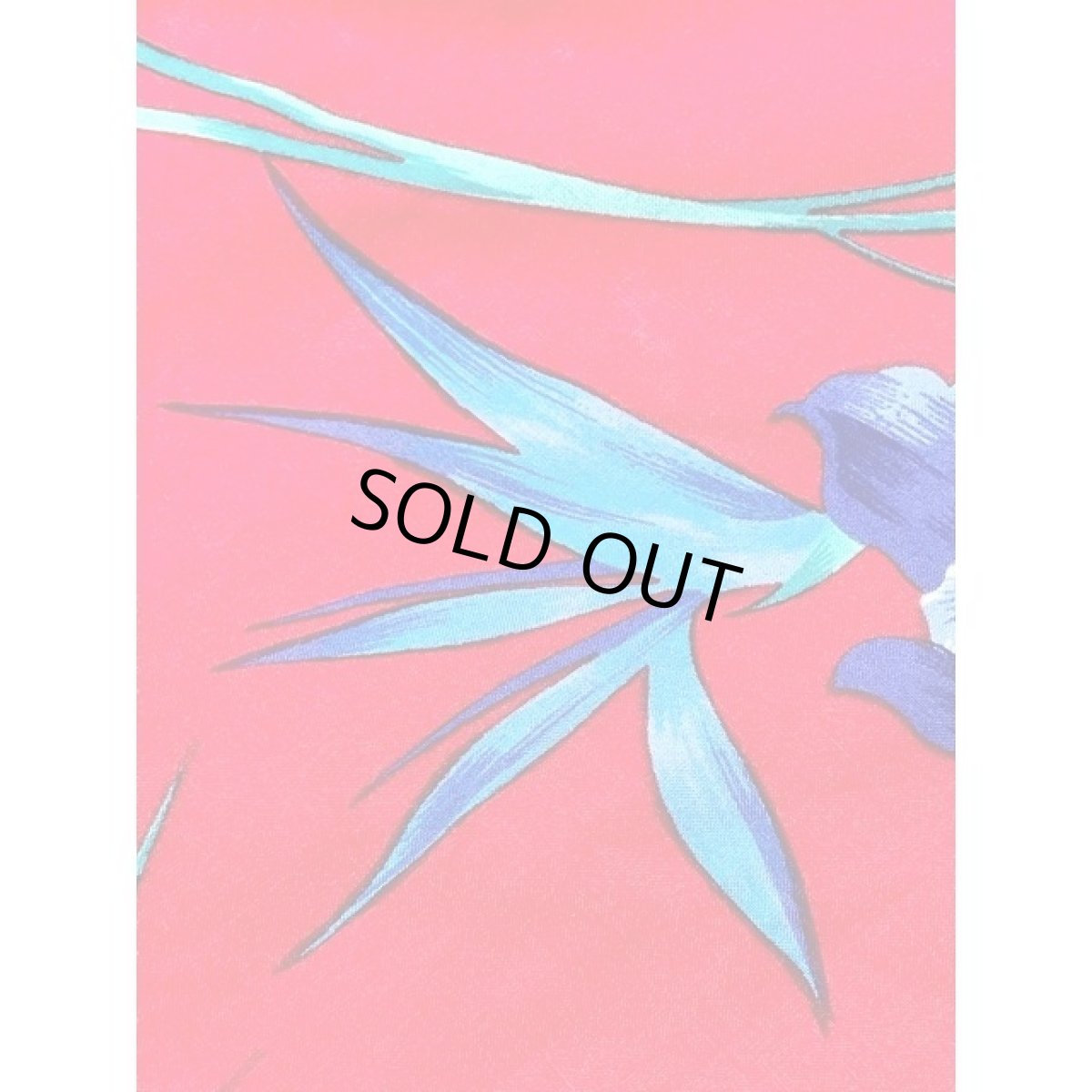 画像14: 花柄 バックリボン レッド レトロ アメリカ古着 ヴィンテージワンピース (14)