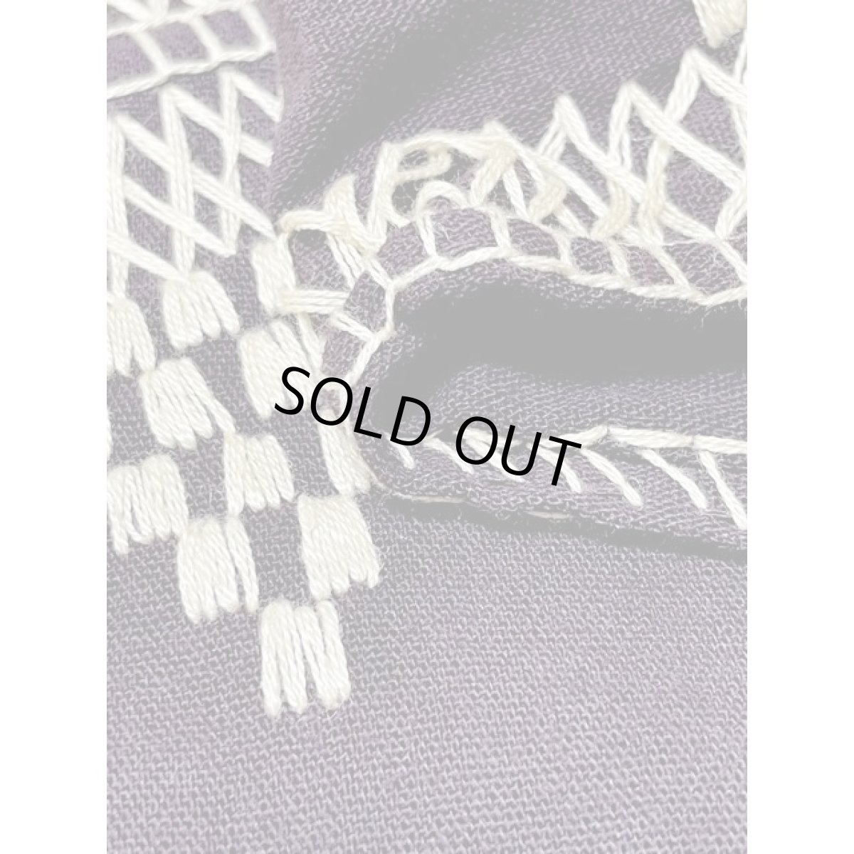 画像11: 刺繍 ブラウン ワンピース レトロ アメリカ古着 ヴィンテージ (11)