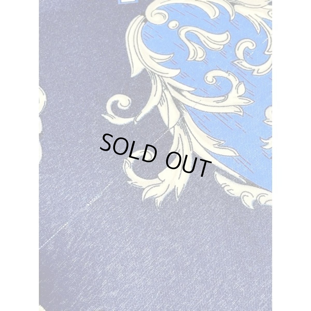 画像12: Italy製 レトロアンティーク ヴィンテージスカーフ ヨーロッパ古着 (12)