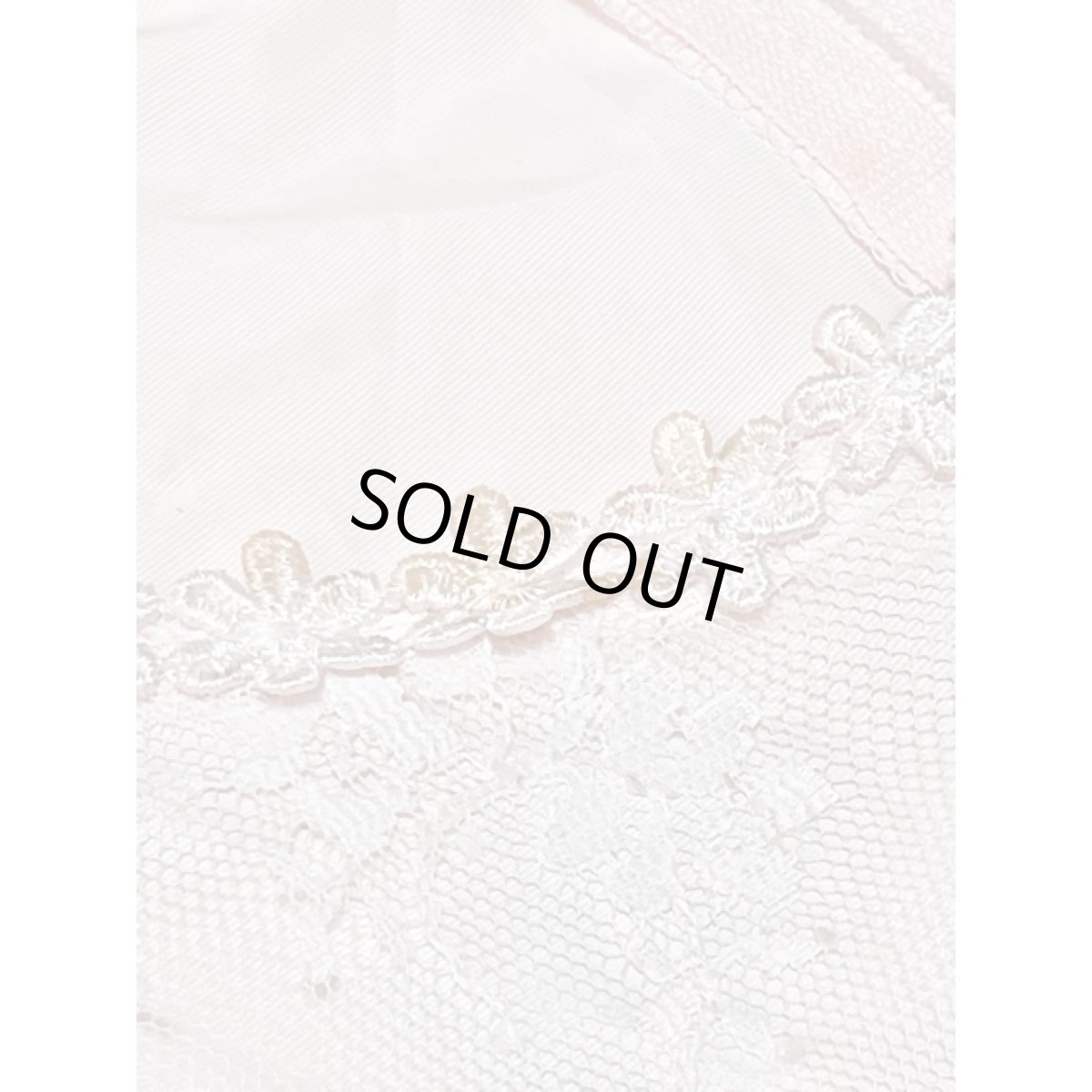 画像18: パーティー衣装などにもおすすめ 総レース ピンク TALON 半袖 レトロ アメリカ古着 ヴィンテージドレス (18)