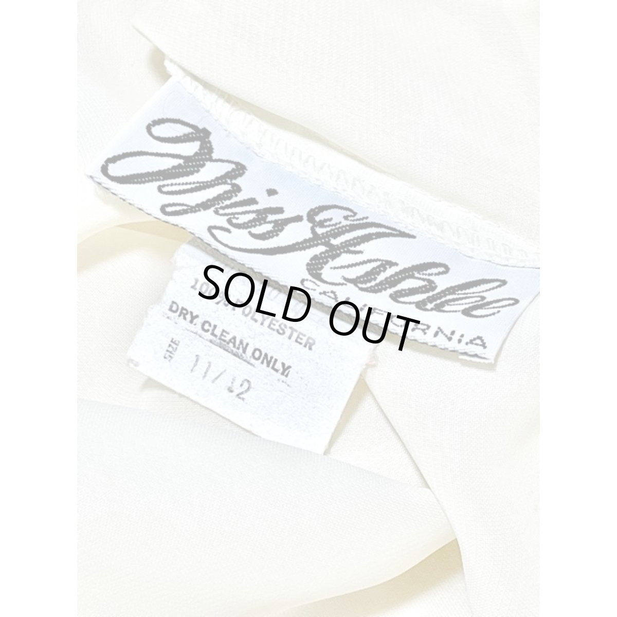 画像12: アンティークレース オフホワイト クラシカル アメリカ古着 ヴィンテージトップス (12)