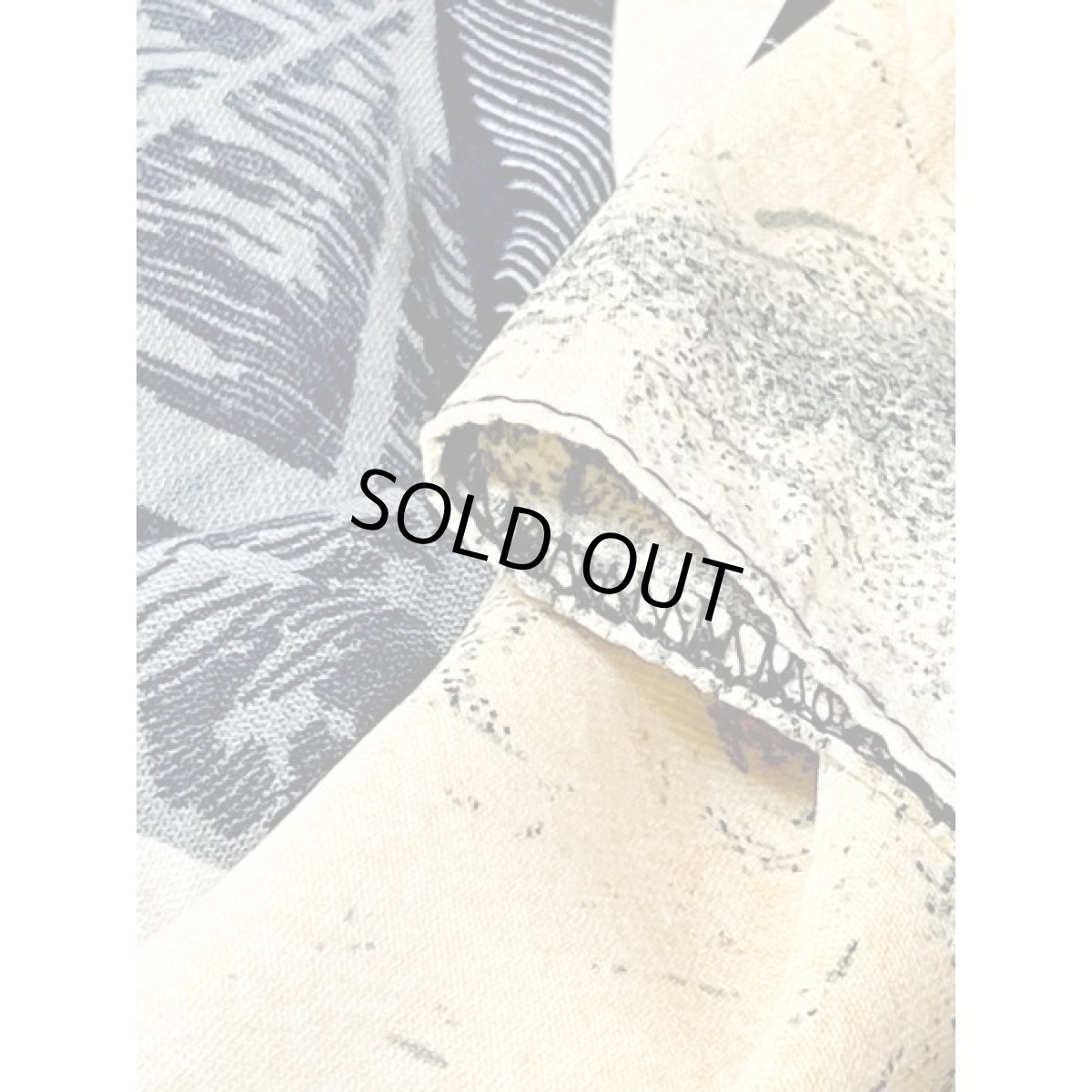 画像10: アート柄 ウエストゴム レトロ アメリカ古着 ヴィンテージスカート (10)