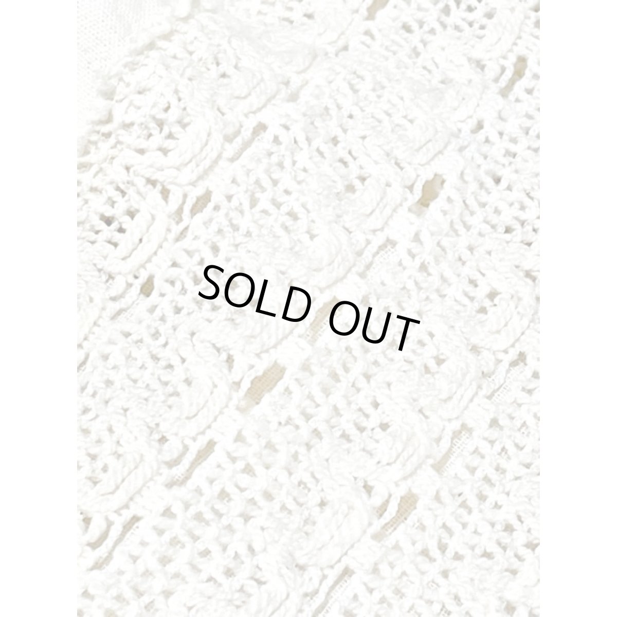 画像13: メキシカン刺繍 レース オフホワイト レトロ 古着 ヴィンテージ刺繍ブラウス (13)