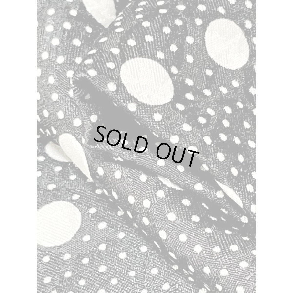 画像15: 大小ドット プリーツ レトロ アメリカ古着 ヴィンテージワンピース (15)