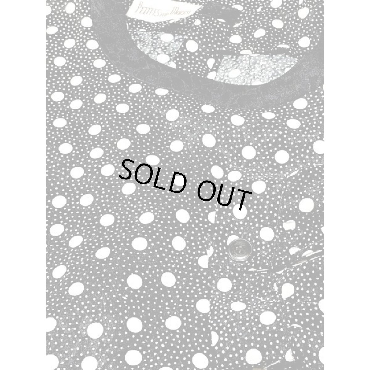 画像13: 大小ドット プリーツ レトロ アメリカ古着 ヴィンテージワンピース (13)