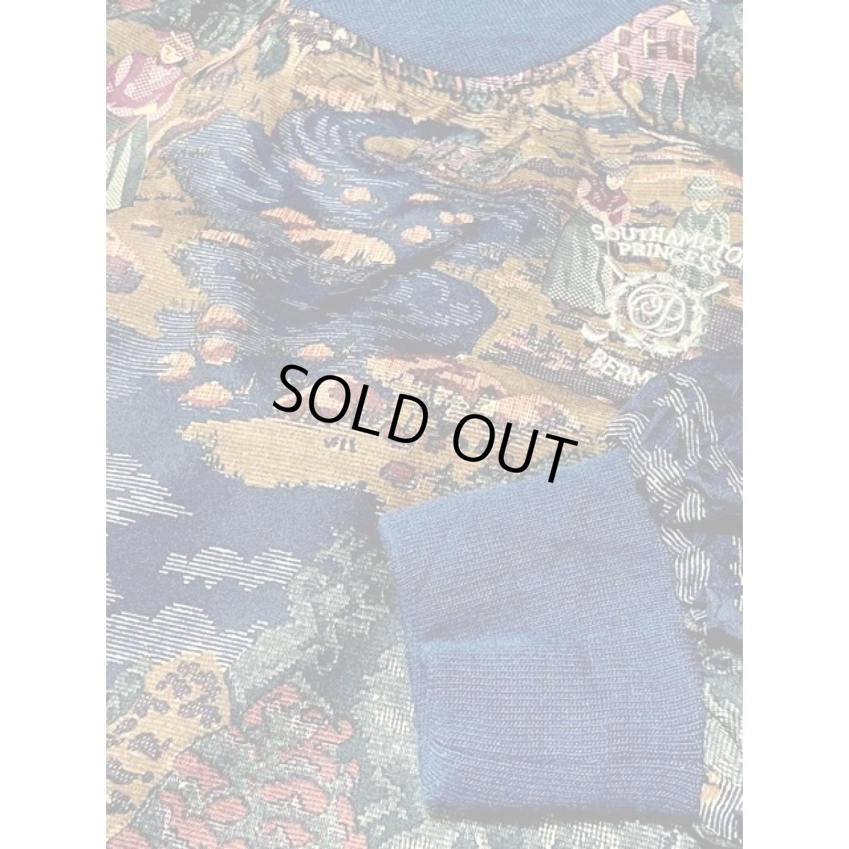 画像8: 風景柄 人物柄 オーバーサイズ アメリカ古着 シャツ ヴィンテージトップス (8)