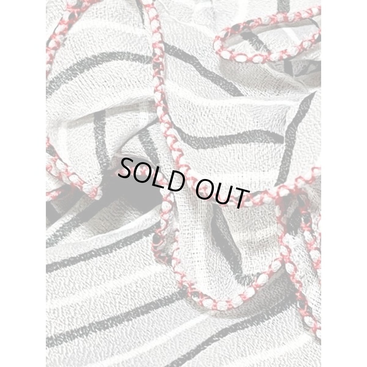 画像15: 70's ヴィンテージドレス ヨーロッパ古着 フリル 花柄 ストライプ レトロ ウエストリボン お洒落上級者さんにもおすすめ (15)