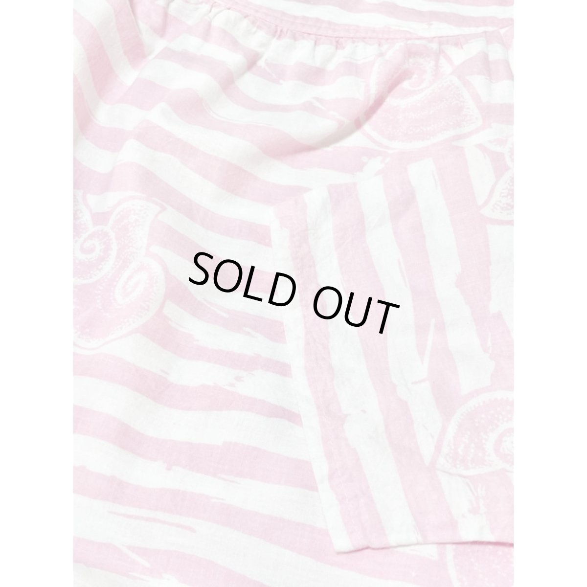 画像8: 巻貝 ボーダー HAWAII プルオーバー レトロ アメリカ古着 シャツ ヴィンテージトップス (8)