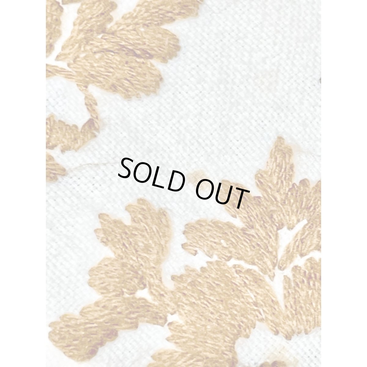 画像12: アメリカ古着 チュニックブラウス お花刺繍 プルオーバー (12)