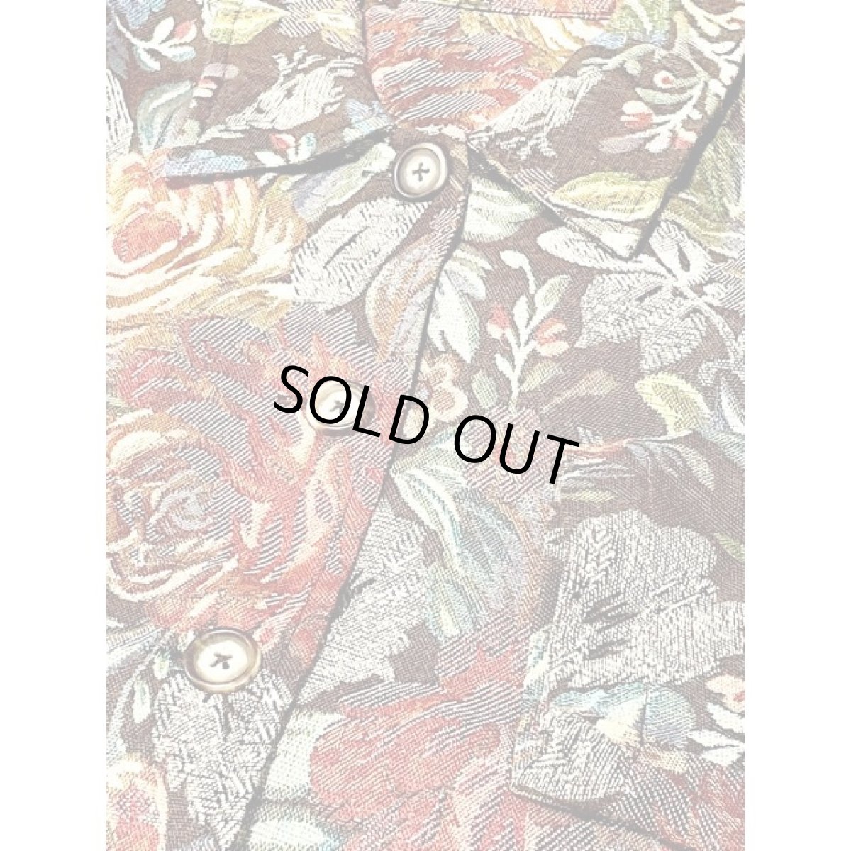 画像9: ゴブラン 花模様 アメリカ古着 レトロジャケット (9)