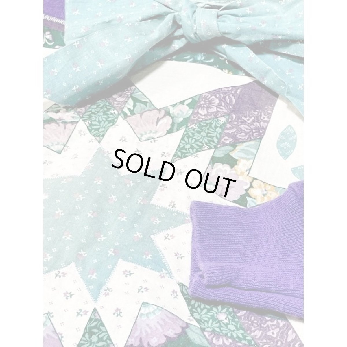 画像11: リボン セーラー襟 ハート 花柄 パープル プルオーバー ヴィンテージ アメリカ古着 スウェット (11)