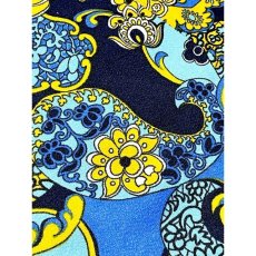画像11: フランス古着 サイケデリック 花柄 70年代 レトロ ヨーロッパ ヴィンテージワンピース (11)