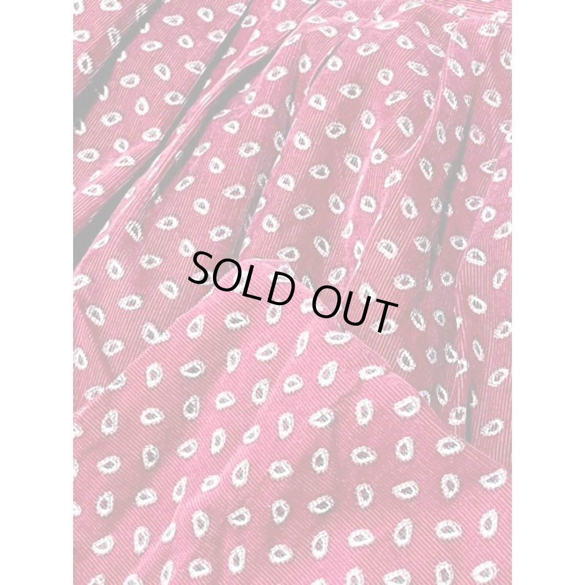 画像6: コーデュロイ 暖か 両サイドボタン レトロ アメリカ古着 ヴィンテージスカート (6)